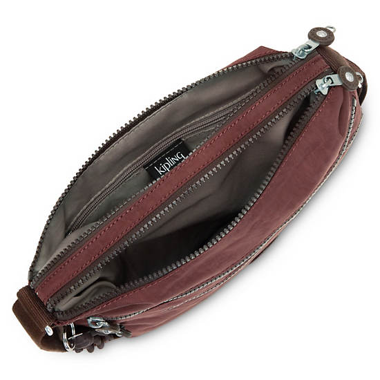 Kipling Alvar Crossbody Bags Mahogany | CA 1063QM